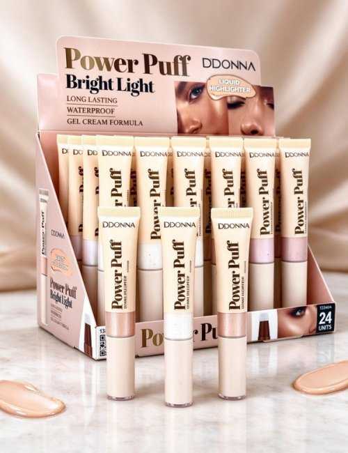 Illuminateurs liquides Power Puff D'Donna pack 24