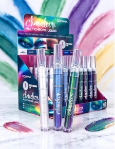 Pack de 48 ombres à paupières chameleon multichrome D'DONNA