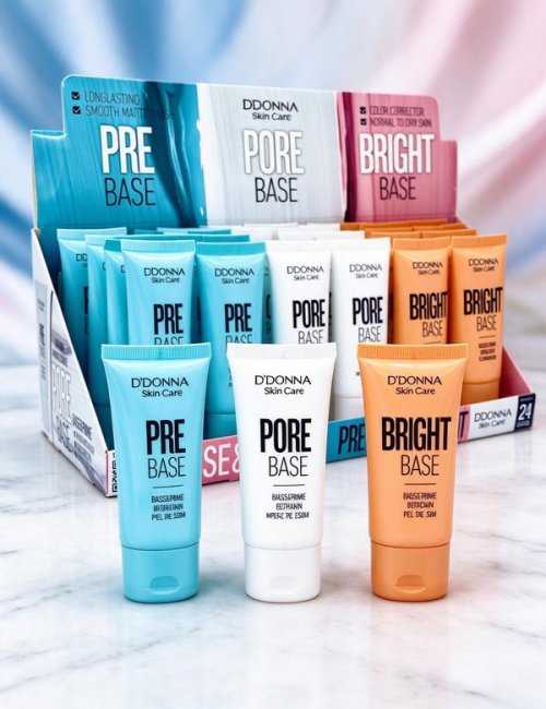 Base & Primer hydratant D'DONNA pack 24 - soin peau fraîche