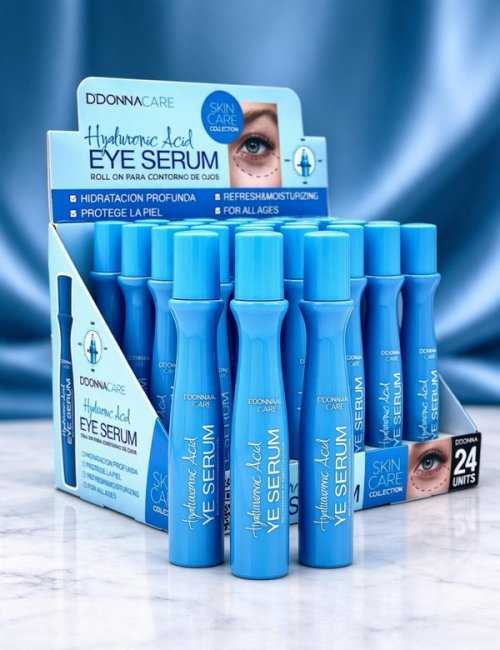 Sérum contour des yeux acide hyaluronique Pack 24 D'DONNA