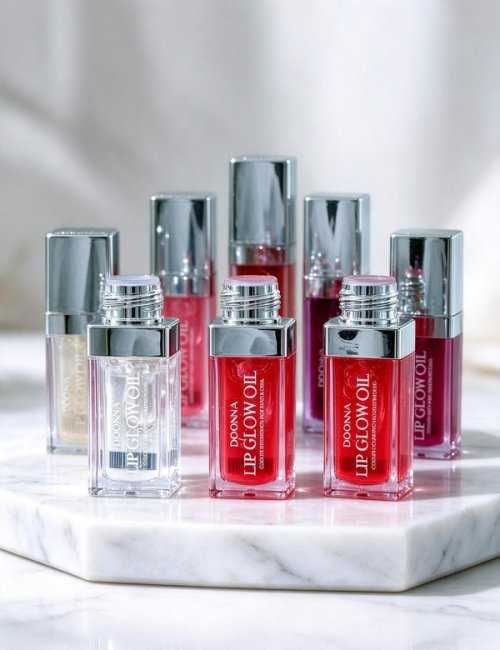 PACK DE 24 Lip Glow Huile Longue Tenue D'DONNA