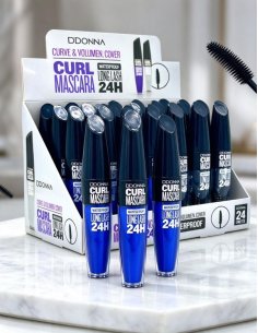 Mascara à cils Curve & Volume D'DONNA pack 24 unités