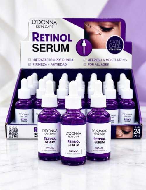 Sérum Rétinol D'DONNA pack 24 - Peau douce et éclatante