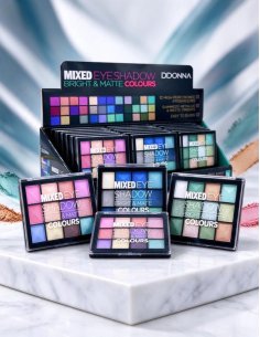 PACK 24 Ombres à Paupières Mixtes D'DONNA - Palette variée e