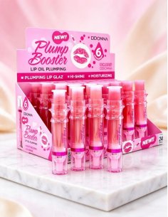 PACK 24 LIP OIL PLUMP BOOSTER MATTE 24H D'DONNA - Gloss mat