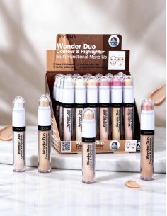 Pack 24 Wonder Duo Contour & Highlighter D'Donna - Duo créme