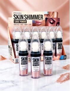 PACK DE 24 Iluminateur en Poudre D'DONNA - Éclat radieux