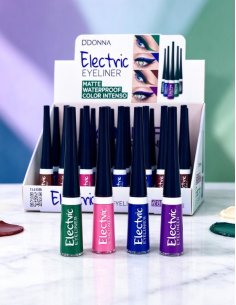 Pack 24 Eyeliner Mat Waterproof haute tenue D'DONNA