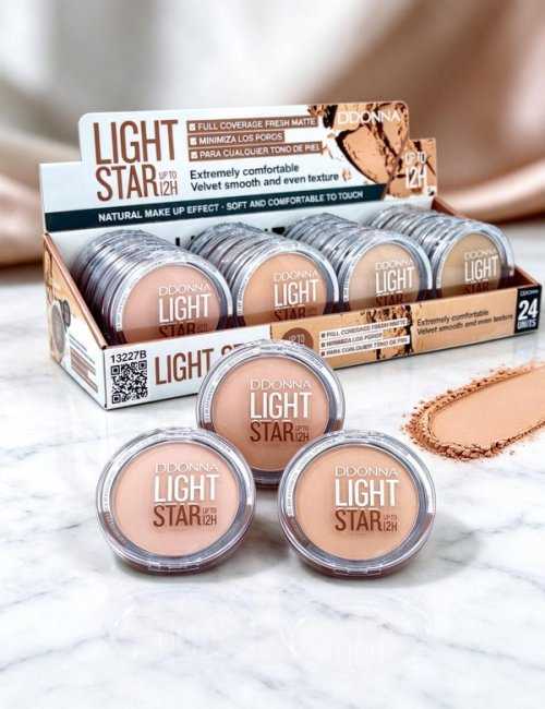 PACK 24 Poudres Compactes Light Star D'DONNA - Couverture mo