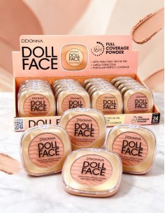 Poudre compacte Doll Face Pack de 24 D'Donna - Teint parfait