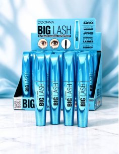 Pack de 24 Mascara Big Lash Noir D'Donna, volume intense et
