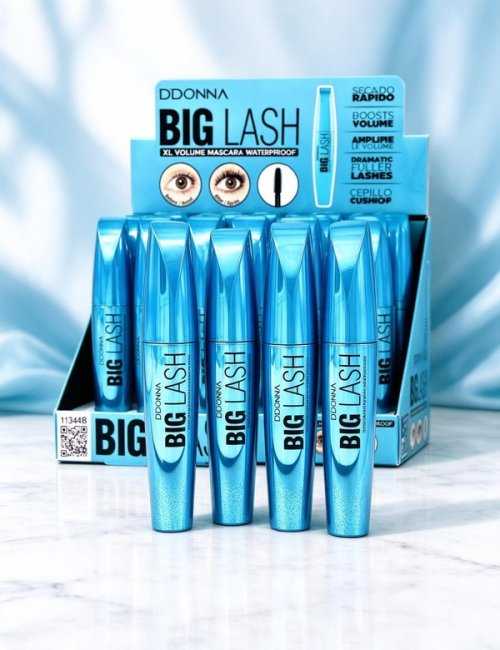 Pack de 24 Mascara Big Lash Noir D'Donna, volume intense et