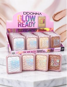 PACK 24 illuminateurs Glow Ready D'Donna pour visage et yeux