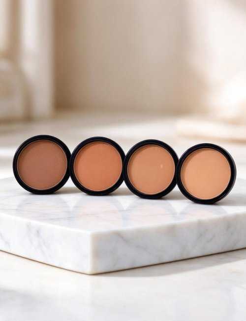Pack de 16 Poudres Compactes Silk Skin D'DONNA 15g mat natur