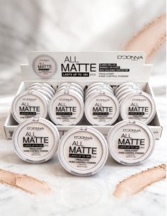 PACK DE 24 Poudres Translucides All Matte 12H D'DONNA
