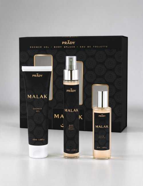 Set MALAK PRADY gel douche brume eau de toilette