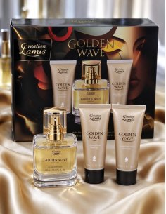 Set Golden Wave Eau de Parfum Femme 100ml - Coffret Parfum