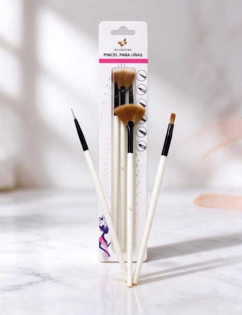 Set de brosses à ongles COCO pack de 24 - Accessoires ongler