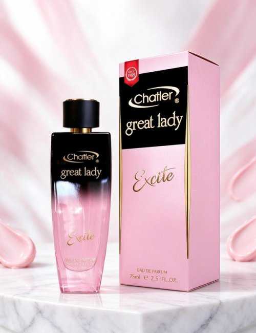 Eau de Parfum Great Lady Excite Femme 100ml Chatler