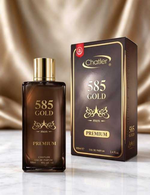 Eau de Parfum 585 Gold Premium Men 100 ml Chatler - Parfum h