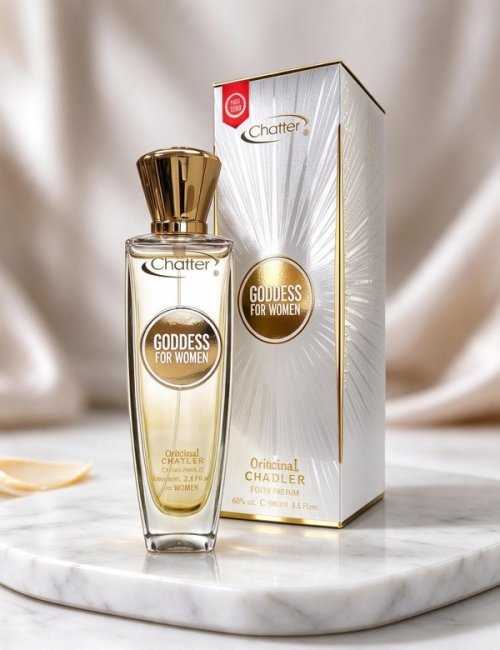 EAU DE PARFUM GODDESS 100ML CHATLER - Parfum Femme Élégant