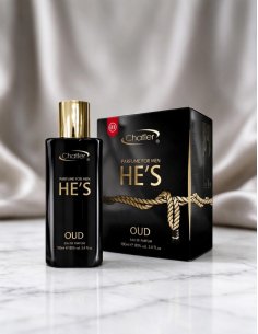 Eau de Parfum He's Oud Homme 100ml Chatler - Parfum élégant