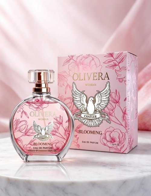EAU DE PARFUM OLIVERA BLOOMING 100ML CHATLER pour femme