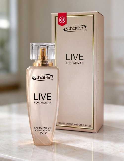 Eau de Parfum Live Bluss Femme 100 ml CHATLER