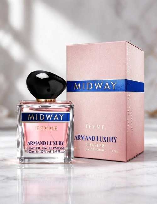 Eau de Parfum Midway pour Femme 100ml CHATLER - Parfum éléga