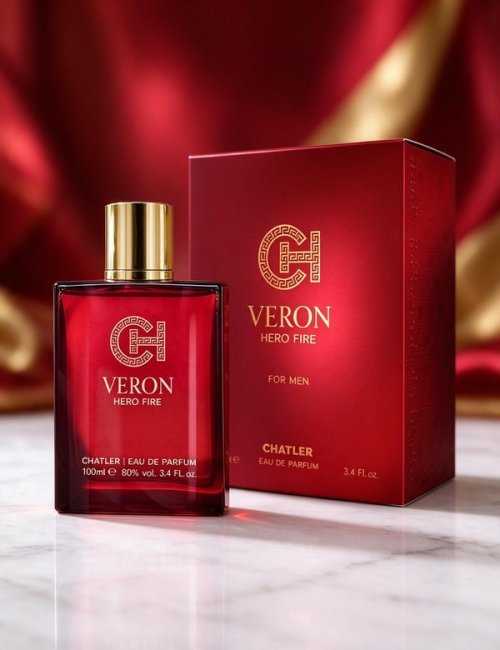 Eau de Parfum Veron Hero Fire Homme 100ml CHATLER