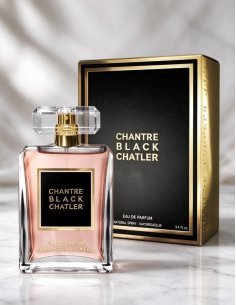 Eau de Parfum Chantre Black 100 ml CHATLER - Parfum élégant