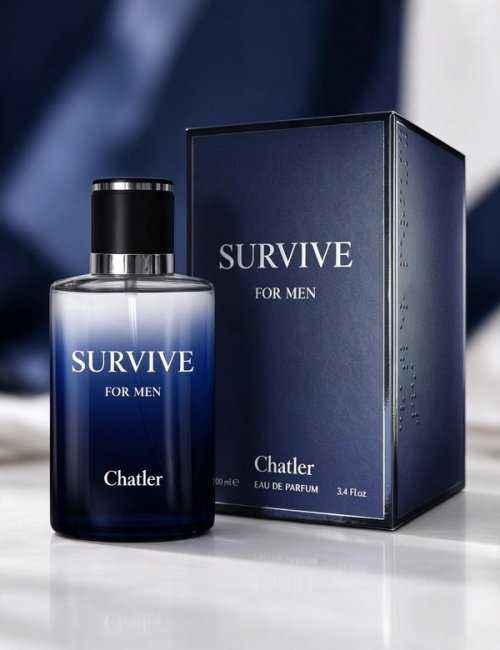 Eau de Parfum Survive Homme 100ml Chatler - Parfum intense