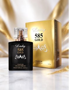 Eau de parfum Lady 585 Gold 100 ml Chatler – Parfum élégant