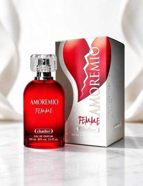 Eau de parfum Amoremio Femme 100ml Chatler - Parfum élégant
