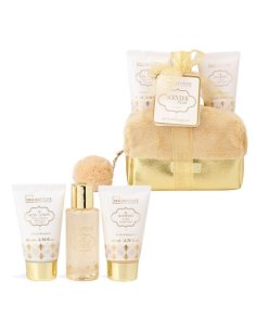 Coffret trousse de voyage Scented Bath Gold - IDC Institute - Grossiste Parfum Générique