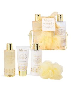 Coffret plateau bain Scented Bath Gold réf. 99158 - IDC Institute - Grossiste Parfum Générique