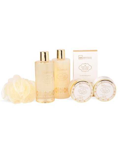 Coffret bain Scented Gold 6 pièces - IDC Institute - photo 3 - coffrets en gros