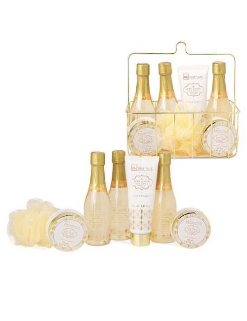 Coffret panier métal Scented Bath Gold réf. 99164 - IDC Institute - Grossiste Parfum Générique