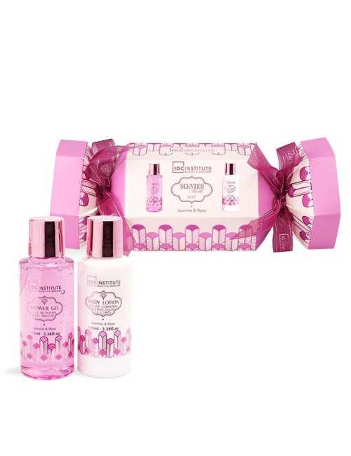 Coffret duo bonbon Scented Bath Rose - IDC Institute - Grossiste Parfum Générique
