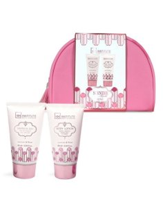 Coffret trousse nomade Scented Bath Rose - IDC Institute - Grossiste Parfum Générique