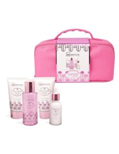 Coffret soins visage et corps Scented Bath Rose - IDC Institute - Grossiste Parfum Générique