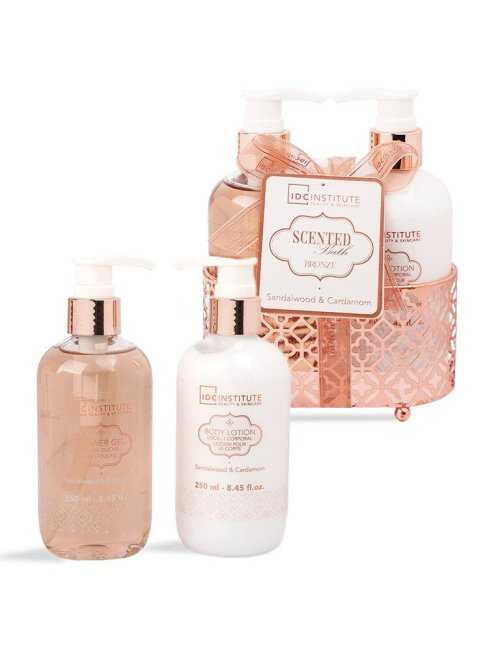 Coffret duo douche Scented Bath Bronze - IDC Institute - Grossiste Parfum Générique