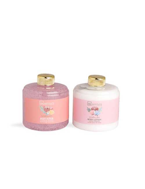 Coffret duo gommage et lait Scented Garden - IDC Institute - photo 3 - coffrets en gros