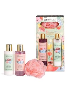 Coffret douche Scented Garden 3 pièces - IDC Institute - Grossiste Parfum Générique