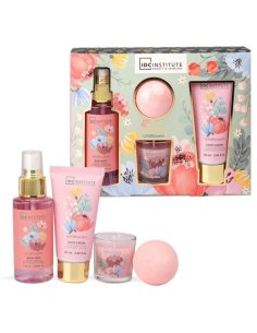 Coffret bain et bougie Scented Garden - IDC Institute - Grossiste Parfum Générique