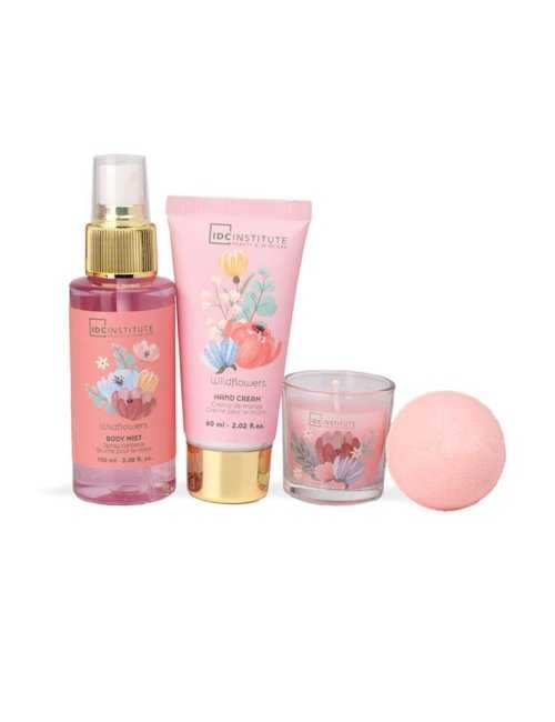 Coffret bain et bougie Scented Garden - IDC Institute - photo 3 - coffrets en gros