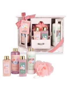 Coffret meuble en bois Scented Garden - IDC Institute - Grossiste Parfum Générique