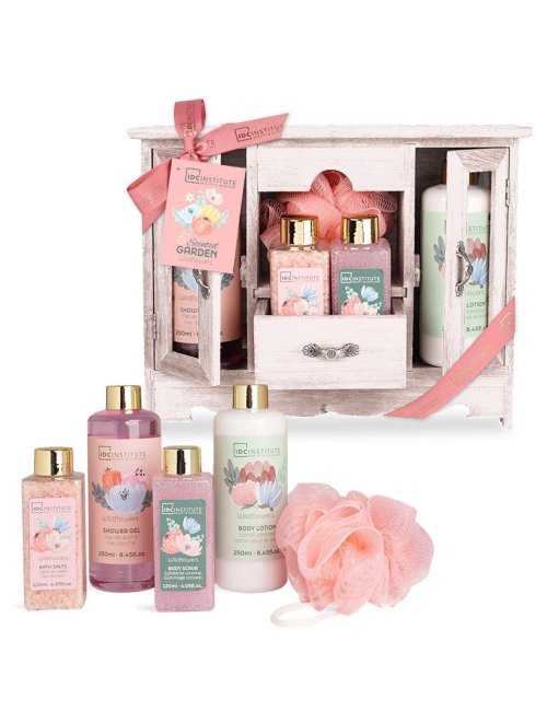 Coffret meuble en bois Scented Garden - IDC Institute - Grossiste Parfum Générique