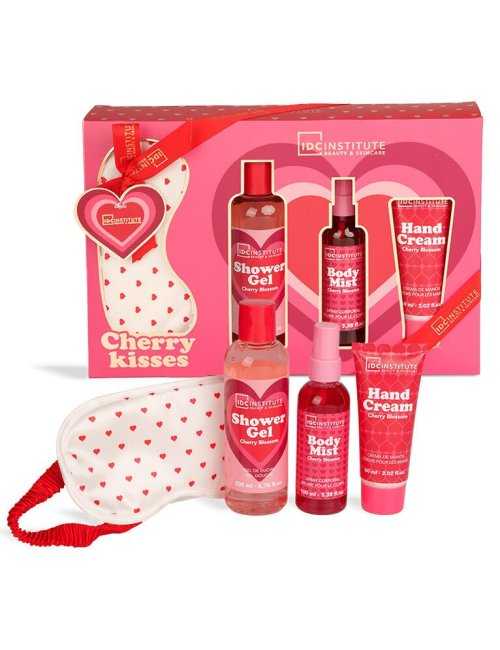 Coffret détente Cherry Kisses 4 pièces - IDC Institute - Grossiste Parfum Générique