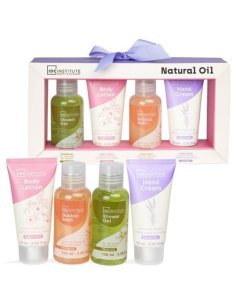 Coffret rituel bain Natural Oil 4 soins - IDC Institute - Grossiste Parfum Générique